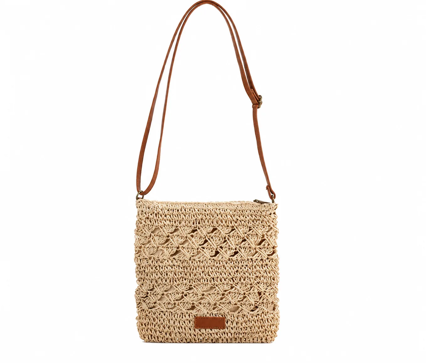 NOLVA — Women's Small Summer Straw Crossbody Bag