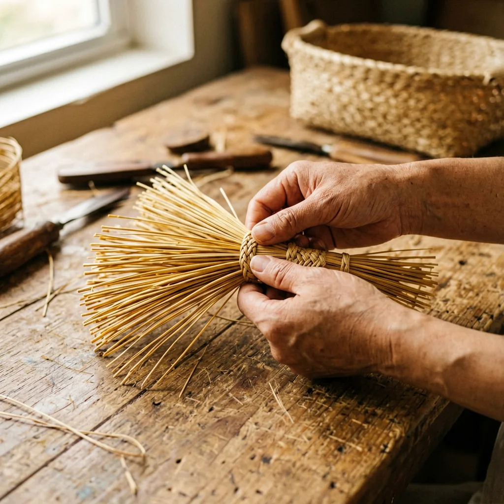 Artisan Weaving Process Visuals