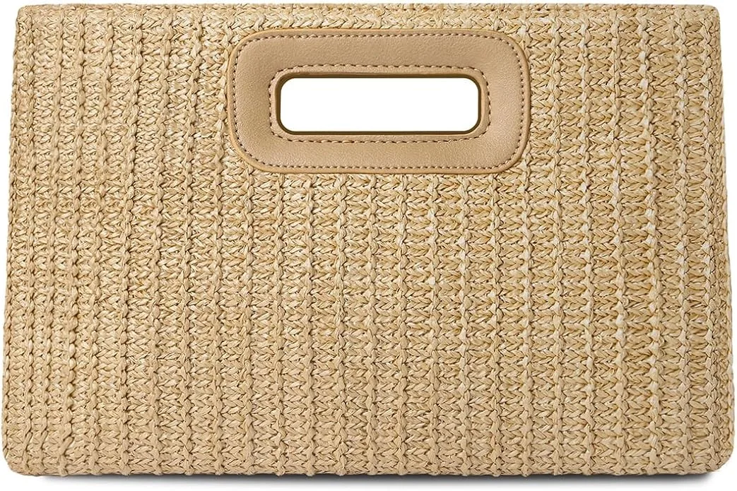 NOLVA — Women's Summer Straw Clutch Bag